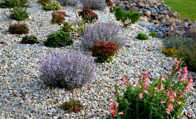 River Rock Landscaping in Ventura County, CA